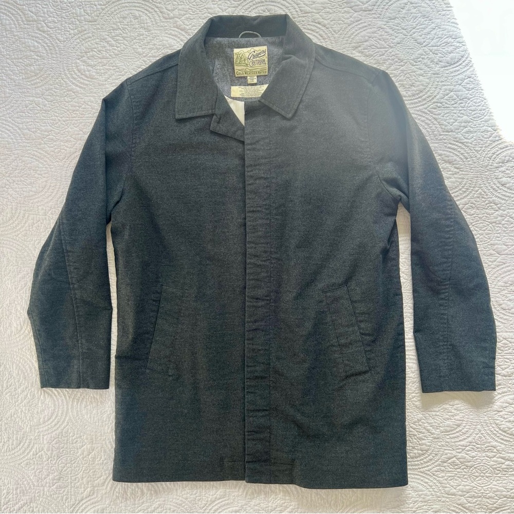 Grayers Charcoal Cotton Car Coat NWOT L